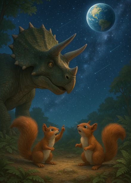 Полнокупольная программа "Динозавры. Белочки в поисках идеальной планеты"