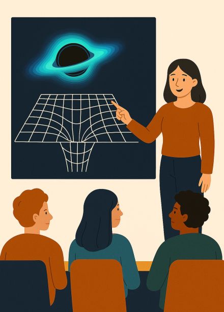 Лекционная программа "Черные дыры и ткань пространства и времени"