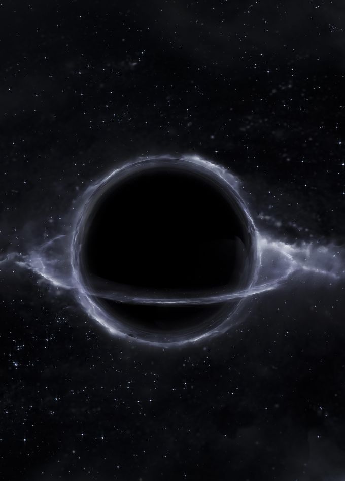 Чёрные дыры и ткань пространства и времени