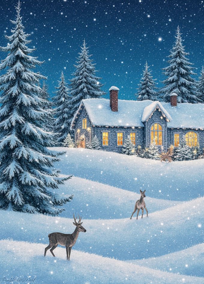 Снежная сказка