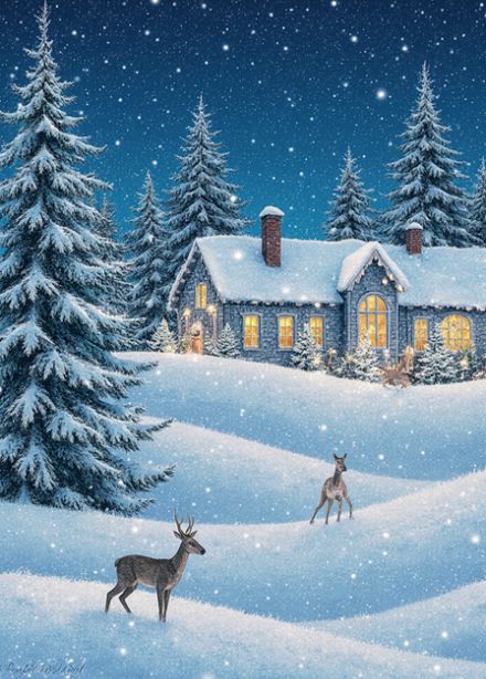 Снежная сказка