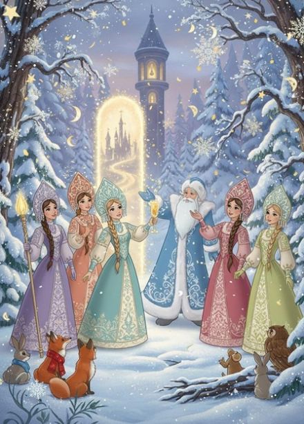 Как Василисы Новый год встречали