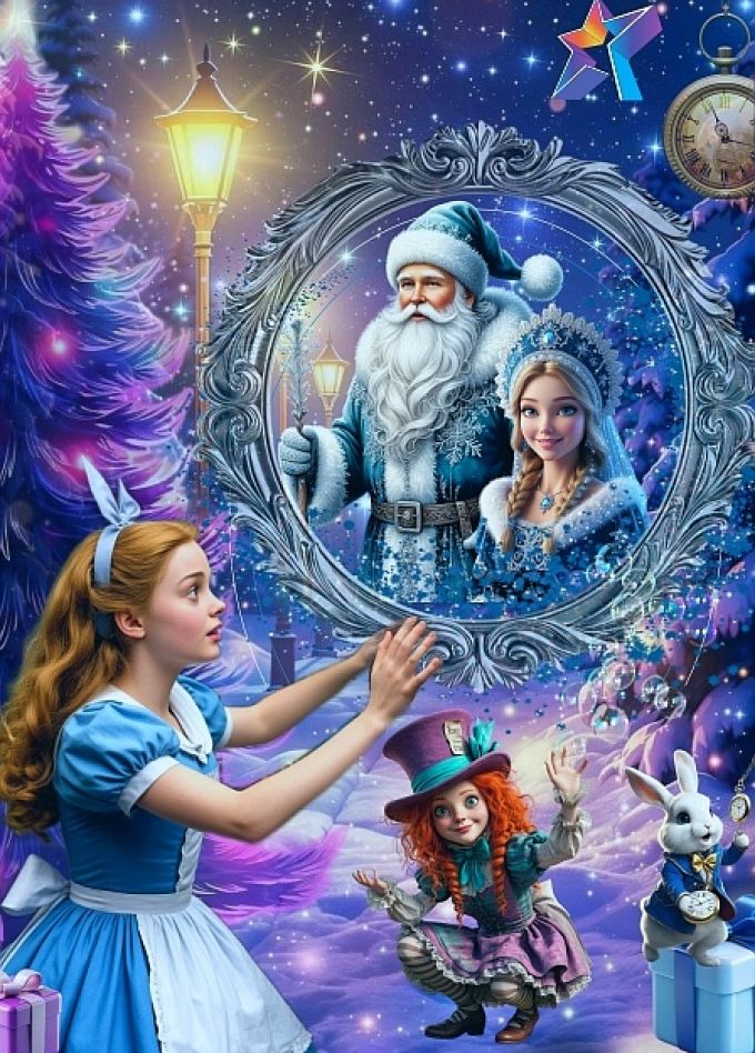 Приключение в новогоднем зазеркалье