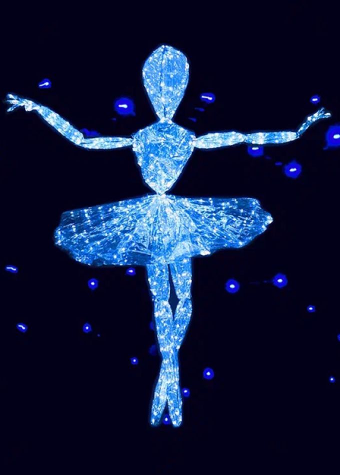 Представление световых кукол