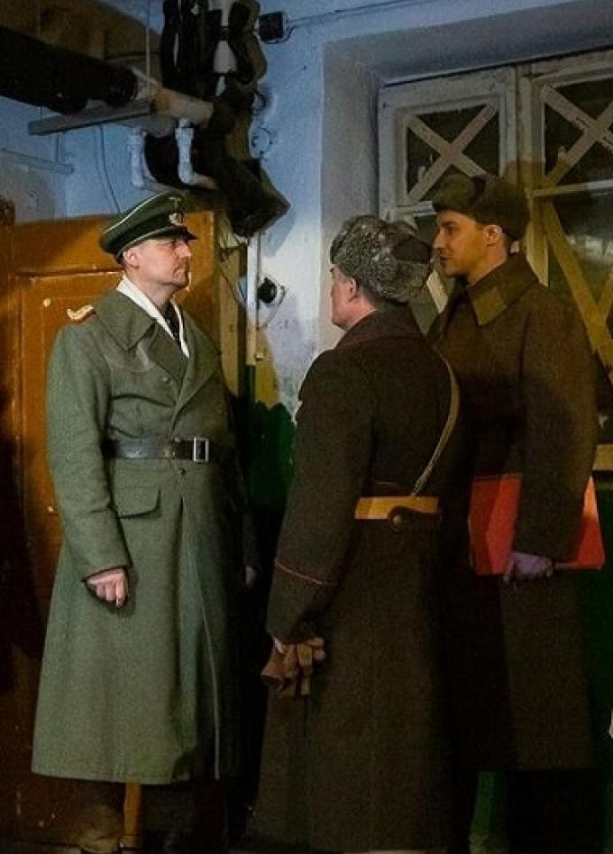 Реконструкция «Пленение фельдмаршала Ф. Паулюса»