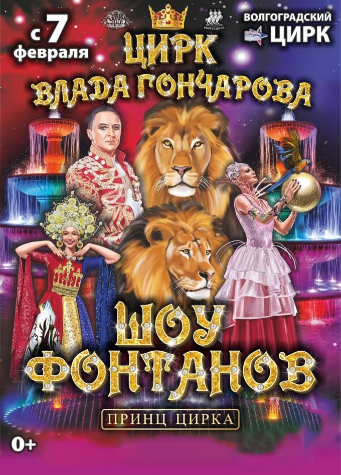 Шоу фонтанов «Принц цирка»