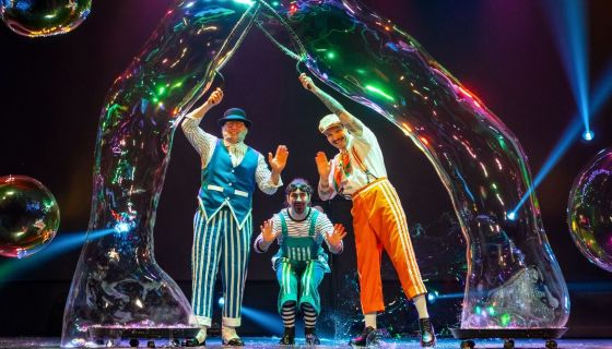 Шоу мыльных пузырей «Clinc»