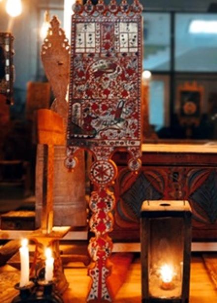 Экскурсия по экспозиции музея прялок «Эстетика русского быта: от прялки до сарафана»