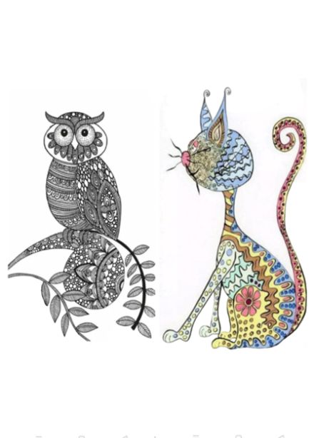 Художественные сквозняки. От Дудлинга до Зентангла. Мастер-класс