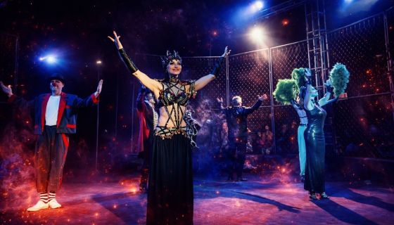 Цирк-шапито «Циркуслэнд». Шоу «Хищник и принцесса цирка», Камышин