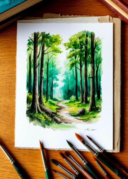 Интерактивная программа. Пейзаж по мотивам русской классики